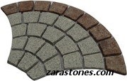 Zara Mountain Grey Cobbles Fan
